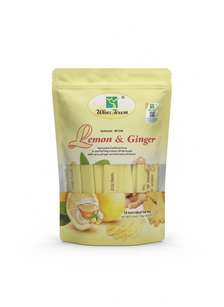 WINS TOWN LEMON & GINGER TEA