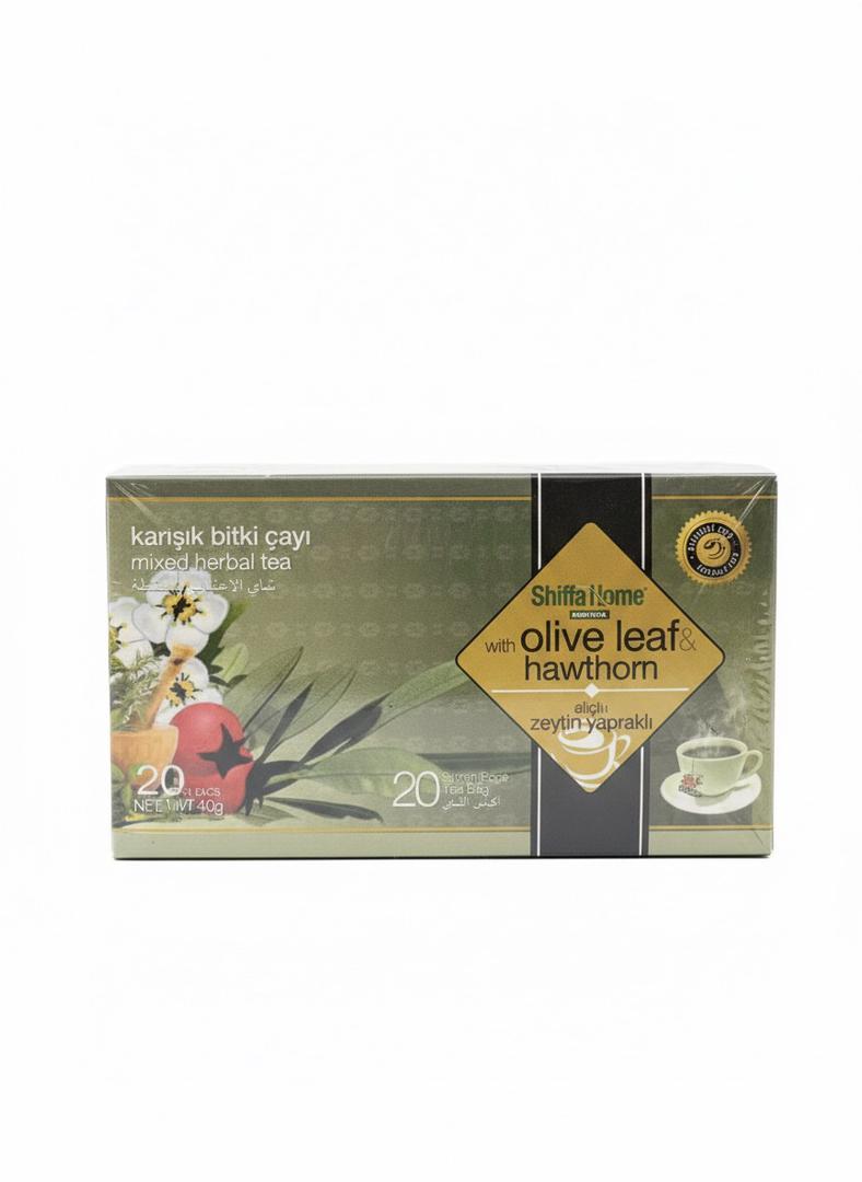 OLIVE LEAF & HAWTHORN TEA
