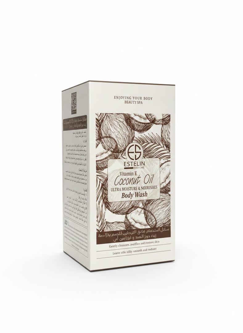 ESTELIN COCONUT OIL BODY WASH