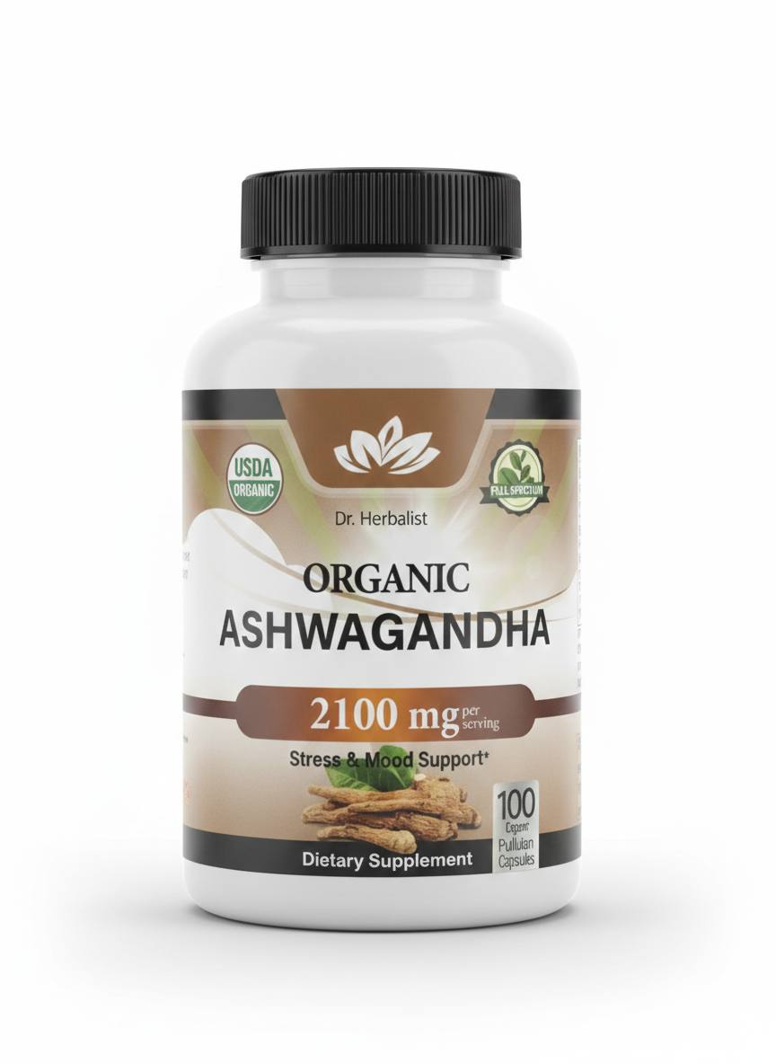 ORGANIC ASHWAGANDHA CAPSULES