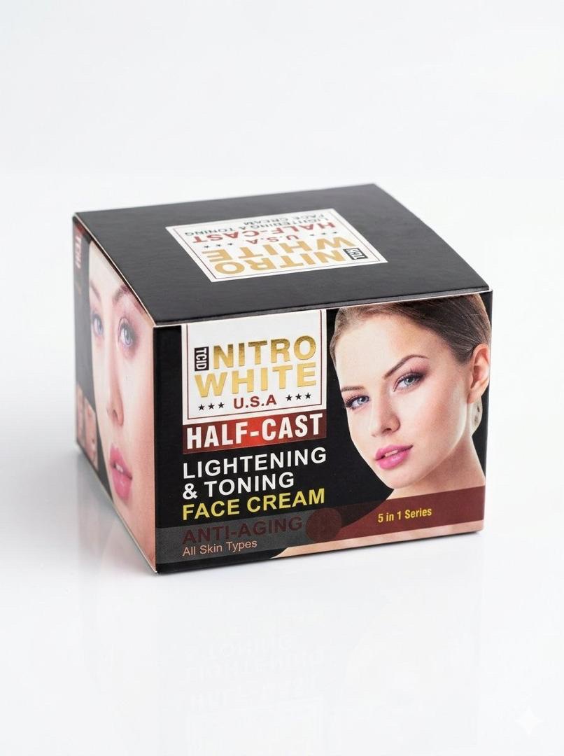 HALF-CAST LIGHTENING & TONING FACE CREAM
