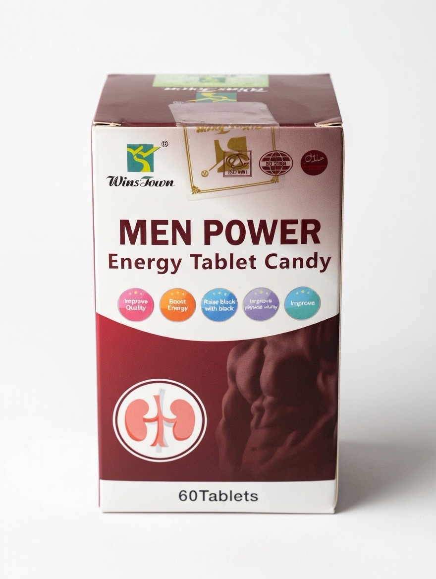 MEN POWER ENERGY TABLET CANDY
