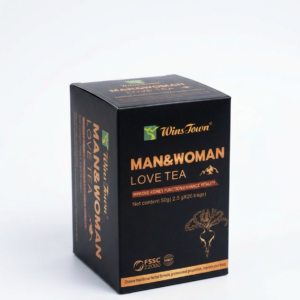 MAN AND WOMAN LOVE TEA (pieces in a box)