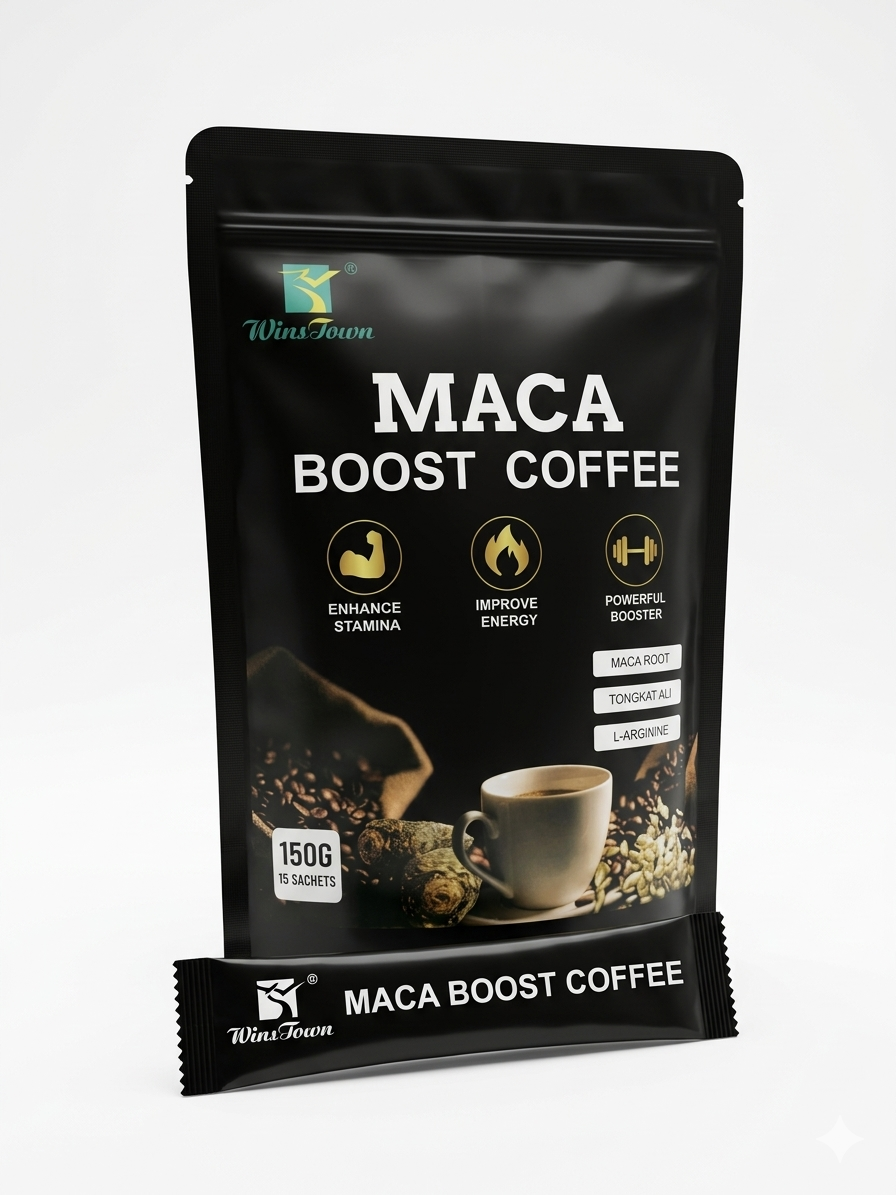 MACA BOOST COFFEE (pieces in a box)