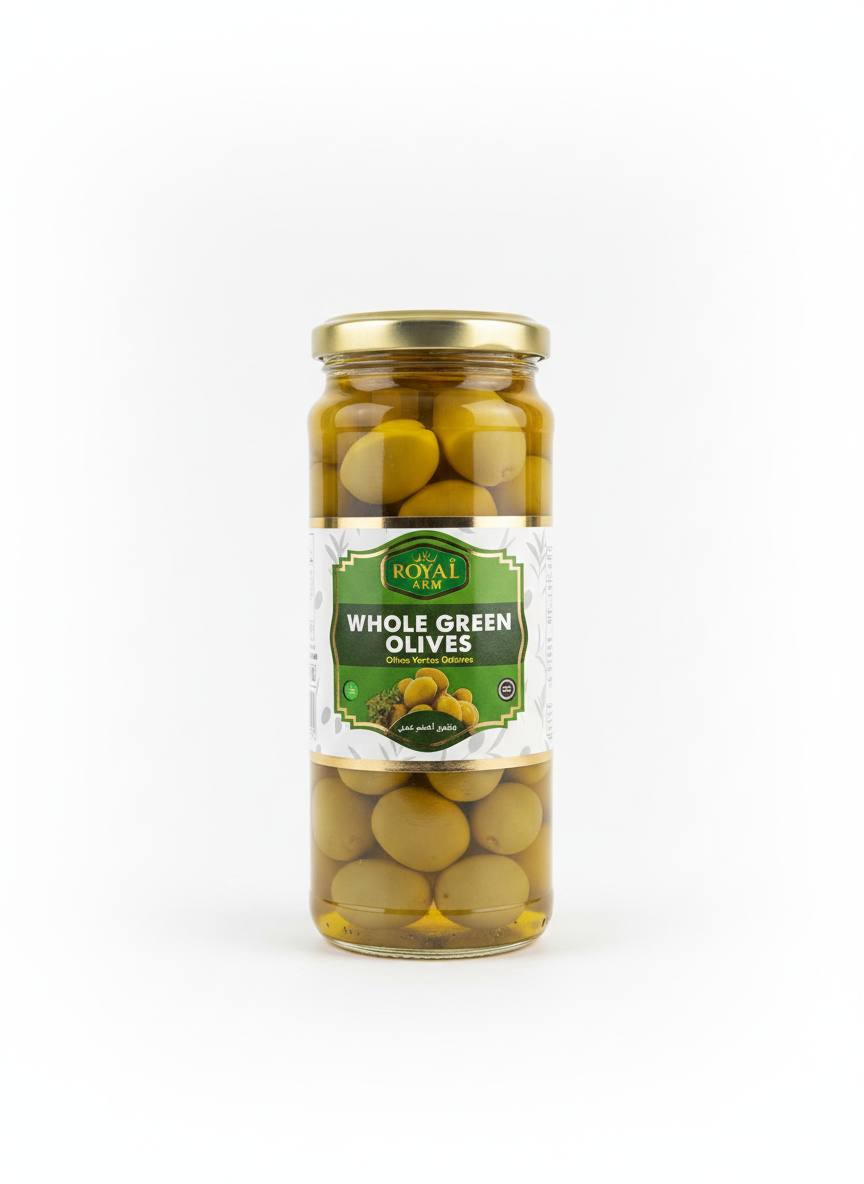 WHOLE GREEN OLIVES