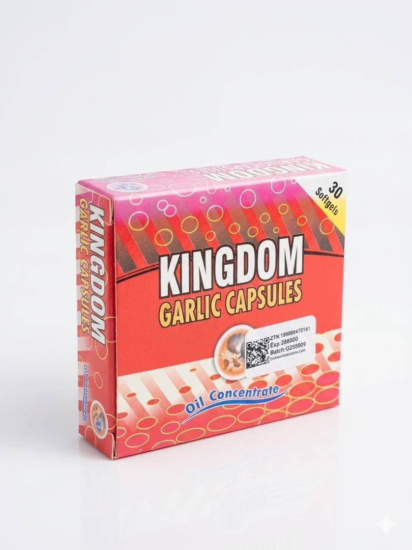 KINGDOM  GARLIC  CAPSULES