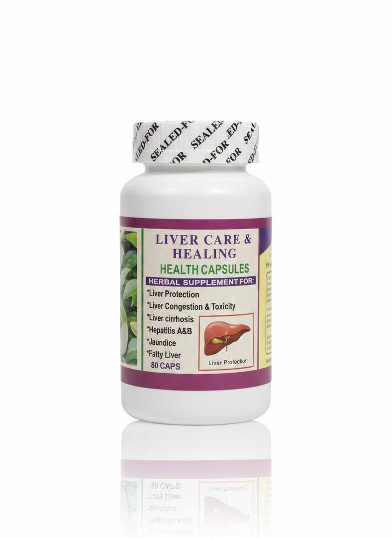 LIVER CARE & HEALING HERBAL  CAPSULES